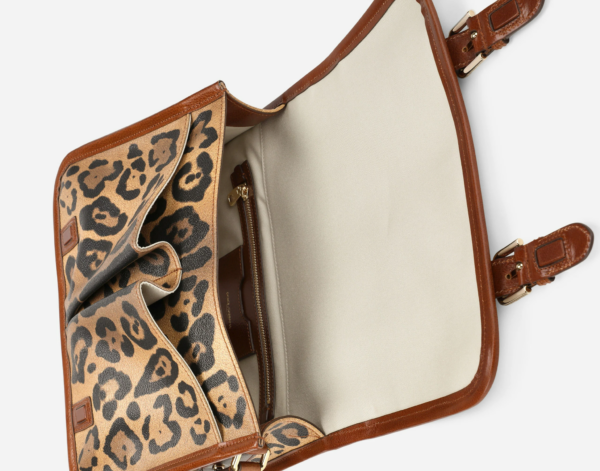 Túi Dolce & Gabbana Crespo 'Leopard Print' - Ảnh 4