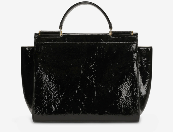 Túi Dolce & Gabbana Sicily 62 Leather 'Black' - Ảnh 5