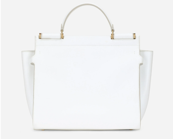Túi Dolce & Gabbana Sicily 62 Calfskin 'White' BB6891AY20689642 - Ảnh 5