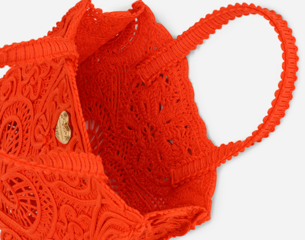 Túi Dolce & Gabbana Cordonetto 'Orange' BB6926AW71780244 - Ảnh 5