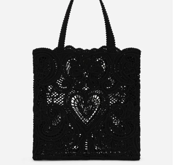 Túi Dolce & Gabbana Beatrice Shopper 'Black' BB6927AW71780999 - Ảnh 2