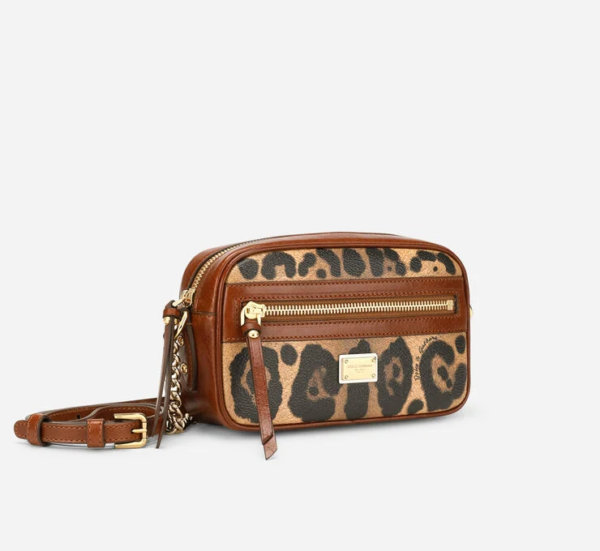 Túi Dolce & Gabbana Crespo 'Leopard Print' BB6931AW384HYNBM - Ảnh 5