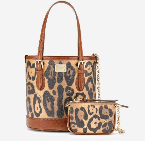Túi Dolce & Gabbana Crespo 'Leopard Print' BB6934AW384HYNBM - Ảnh 2