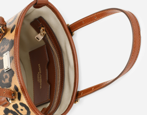 Túi Dolce & Gabbana Crespo 'Leopard Print' BB6934AW384HYNBM - Ảnh 4
