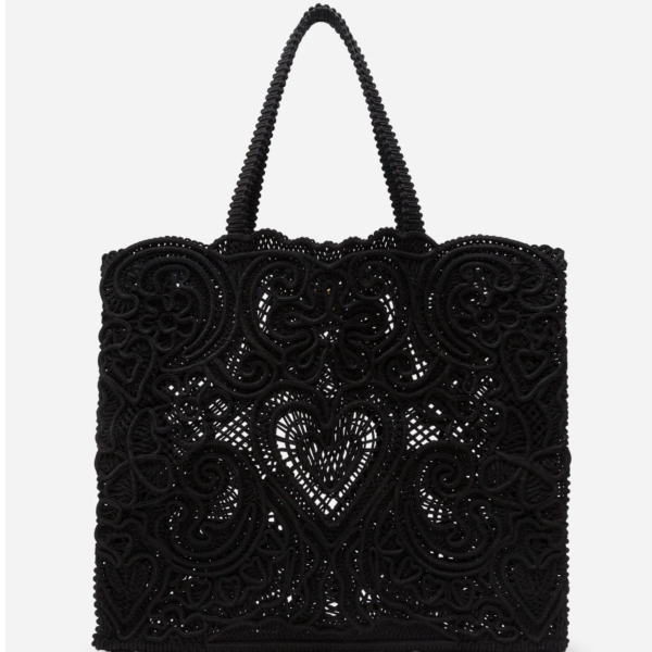 Túi Dolce & Gabbana Large Cordonetto Lace Bag BB6957AW71780999 - Ảnh 2