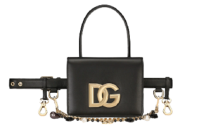 Túi Dolce & Gabbana Calfskin 3.5 Belt Bag Black BB7006AW57680999