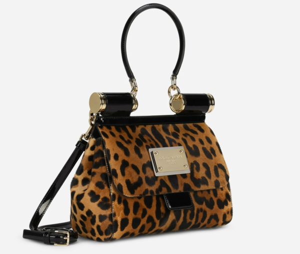 Túi Dolce & Gabbana Medium 90es 'Leopard Print' - Ảnh 4