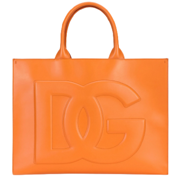 Túi Dolce & Gabbana Large Calfskin DG Daily Shopper Orange BB7022AQ26980243
