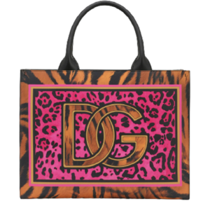 Túi Dolce & Gabbana Small DG Daily Tote Bag With Tiger Print BB7023B5937HE3QL