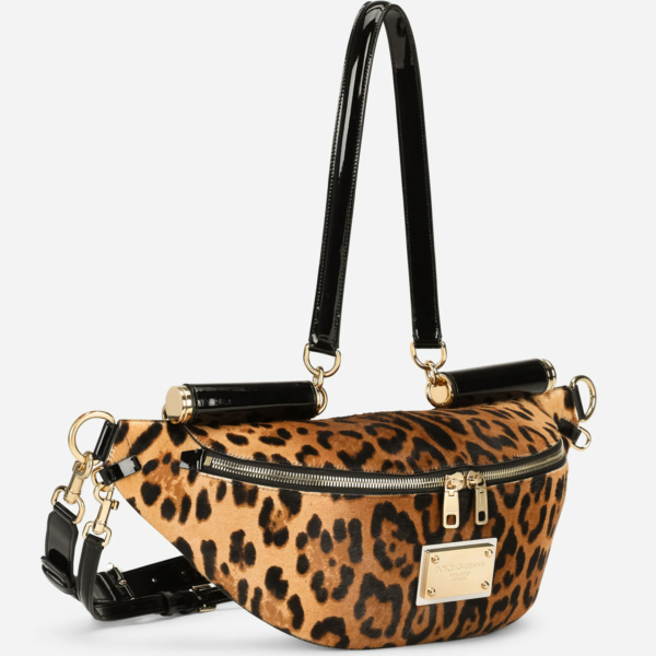 Túi Dolce & Gabbana 90s Sicily 'Leopard' BB7032AQ291HAALM - Ảnh 2