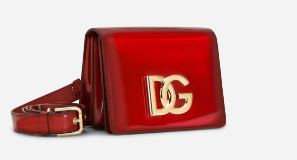 Túi Dolce And Gabbana Strobo Calfskin Crossbody 3.5 Bag Red BB7037AQ49580303 - Ảnh 4