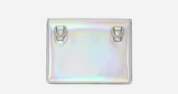 Túi Dolce & Gabbana Strobo Calfskin Crossbody 3.5 Bag White BB7037AQ49580998 - Ảnh 4