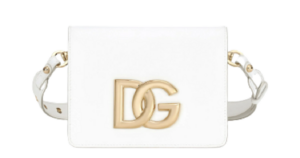 Túi Dolce & Gabbana Calfskin Crossbody 3.5 Bag White BB7037AW57680002