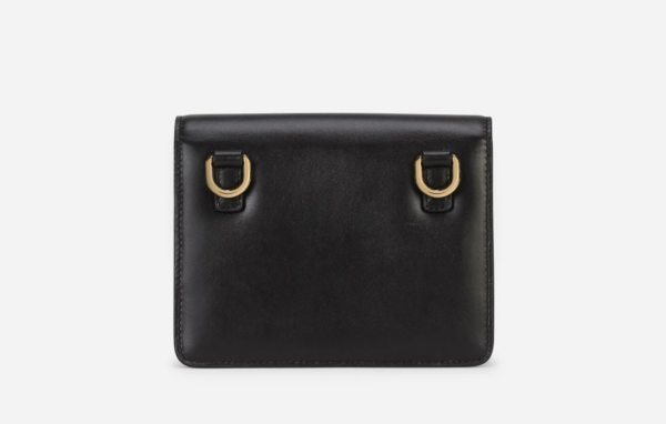 Túi Dolce & Gabbana Calfskin Crossbody 3.5 Bag Black BB7037AW57680999 - Ảnh 4