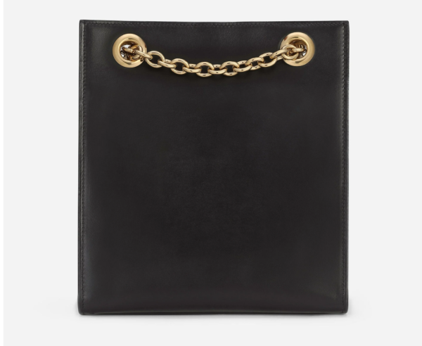 Túi Dolce & Gabbana Calfskin 3.5 Shoulder Bag Black BB7039AW57680999 - Ảnh 3