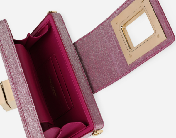 Túi Dolce & Gabbana With DG 'Fastening Pink' BB7074AQ56180400 - Ảnh 3