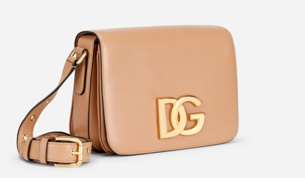 Túi Dolce & Gabbana Calfskin 3.5 Shoulder Bag Pink BB7077AW57680404 - Ảnh 4