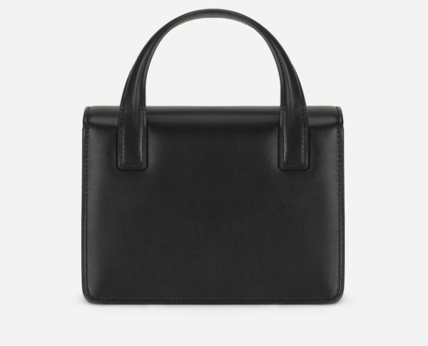 Túi Dolce & Gabbana Calfskin 3.5 Top-Handle Bag Black BB7078AW57680999 - Ảnh 4