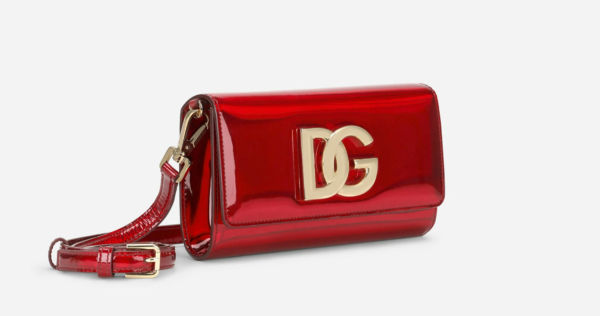 Túi Dolce & Gabbana Strobo Calfskin 3.5 Clutch Red BB7082AQ49580303 - Ảnh 5