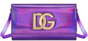 Túi Dolce & Gabbana Strobo Calfskin 3.5 Clutch Purple BB7082AQ4958H459