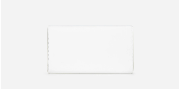 Túi Dolce & Gabbana Calfskin 3.5 Clutch White BB7082AW57680002 - Ảnh 4