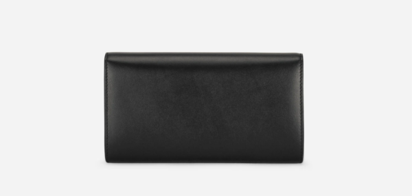 Túi Dolce & Gabbana Calfskin 3.5 Clutch Black BB7082AW57680999 - Ảnh 3