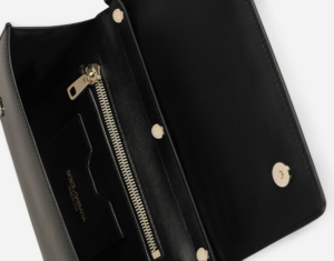Alternative view of Túi Dolce & Gabbana Calfskin 3.5 Clutch Black BB7082AW57680999