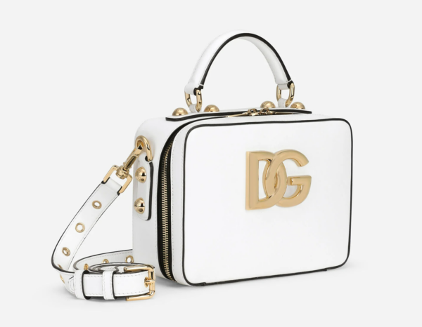 Túi Dolce & Gabbana Calfskin 3.5 Bag White BB7092AW57680002 - Ảnh 3