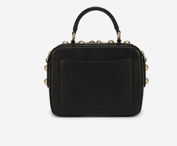 Túi Dolce & Gabbana Calfskin 3.5 Bag Black BB7092AW57680999 - Ảnh 5