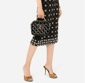 Alternative view of Túi Dolce & Gabbana Soft Quilted Patent Leather 3.5 Bag black BB7092AY06580999