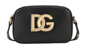 Túi Dolce & Gabbana Calfskin Crossbody 3.5 Bag Black BB7095AW57680999