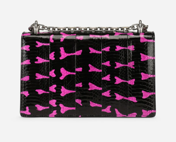 Túi Dolce & Gabbana Girls Crossbody Bag In Printed Elaphe BB7101AY0518B030 - Ảnh 2
