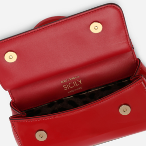 Tui Dolce & Gabbana Small Polished Calfskin Sicily Bag 'Red' BB7117A10378M307