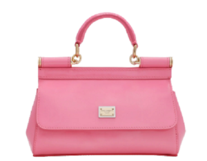 Túi Dolce & Gabbana Small Patent Leather Sicily Bag Pink BB7116A147187141