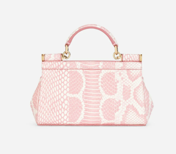 Túi Dolce & Gabbana Small Printed Elaphe Sicily Bag BB7116AY0528E098 - Ảnh 2