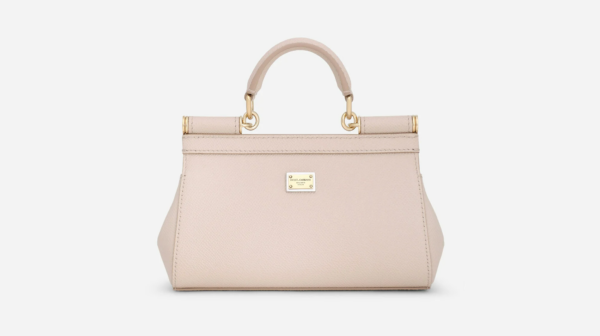 Túi Dolce & Gabbana Small Calfskin Rhinestones 'Pink' BB7116AY4018Z405 - Ảnh 3