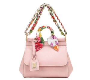 Túi Dolce & Gabbana 'Scarf Pink' BB7116B58758H402