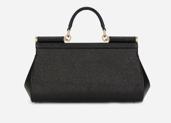 Túi Dolce & Gabbana Sicily Bag Calfskin 'Black' - Ảnh 4