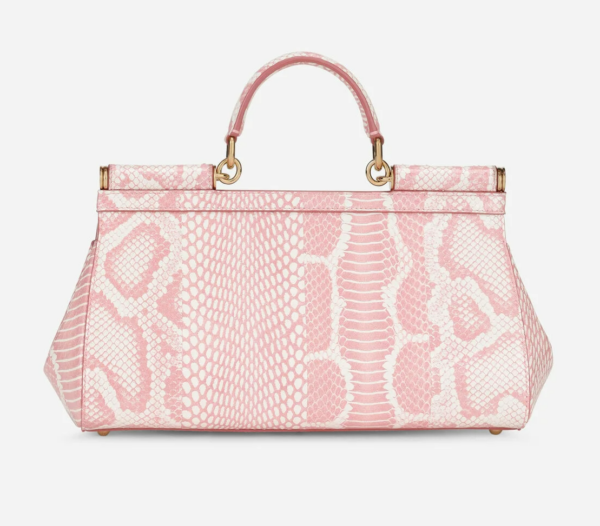 Túi Dolce & Gabbana Medium Printed Elaphe Sicily Bag BB7117AY0528E098 - Ảnh 2