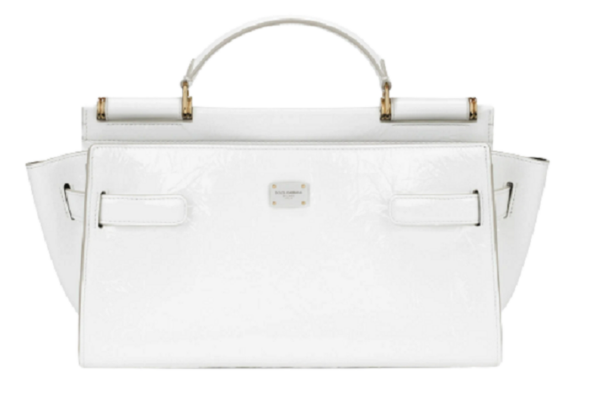 Túi Dolce & Gabbana Sicily 62 Leather 'White'