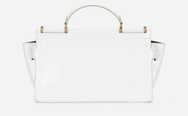 Túi Dolce & Gabbana Sicily 62 Leather 'White' - Ảnh 4