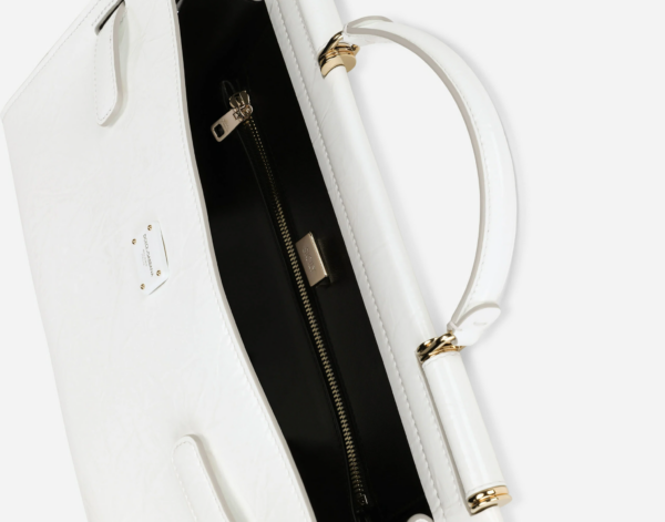 Túi Dolce & Gabbana Sicily 62 Leather 'White' - Ảnh 2
