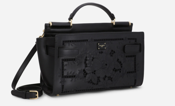 Túi Dolce & Gabbana 62 Soft Bag Calfskin 'Black' - Ảnh 4