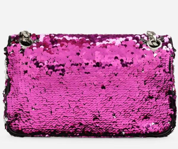 Túi Dolce & Gabbana Sequined 3.5 Shoulder Bag BB7127AY0908B568 - Ảnh 2