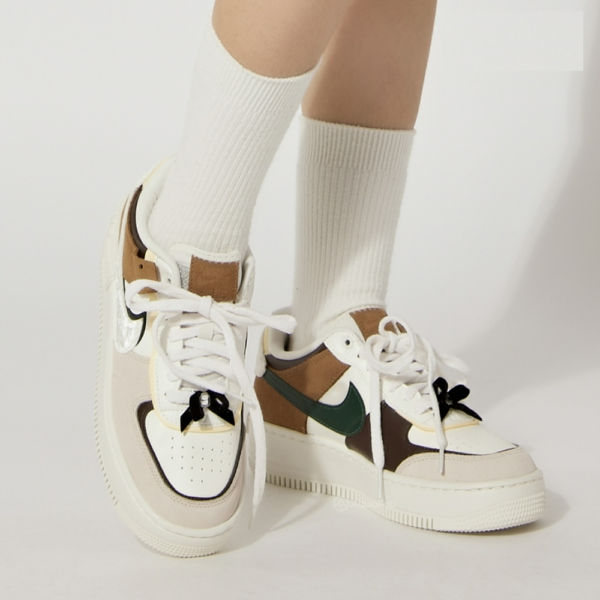 Giay Nike Air Force 1 Shadow ‘Black Bow’ FB1857-111