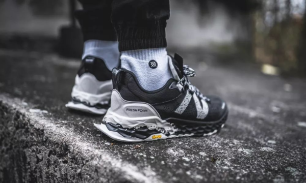 Giày New Balance Fresh Foam Hierro V5 'Black Gray' MTHIERK5 - Ảnh 5