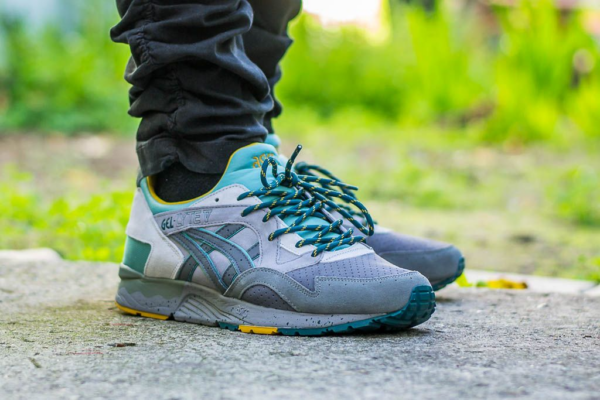 Giày Asics Gel Lyte 5 Aluminum H737L 9696 - Ảnh 6