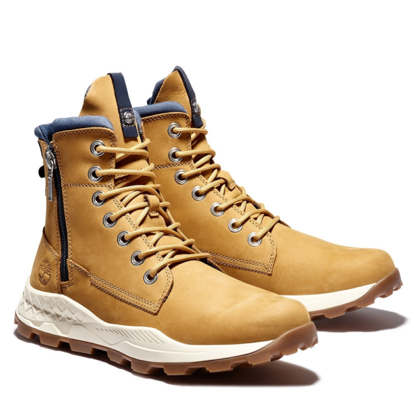 Giày Timberland Brooklyn Frosted 'Wheat Yellow' A2E7F - Ảnh 3