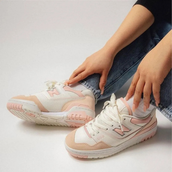 Giày New Balance 550 'White Pink' BBW550WP - Ảnh 2