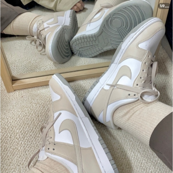 Giày Nike Wmns Dunk Low Next Nature 'White Cream' DN1431-100 - Ảnh 2